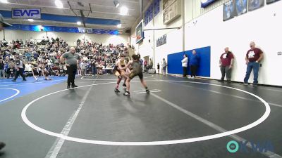 76-84 lbs Quarterfinal - Isaiah Wilson, Heat vs Nevaeh Davis, Black Fox Wrestling Club