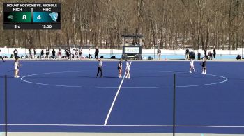 Replay: Nichols vs Mount Holyoke | Mar 1 @ 1 PM