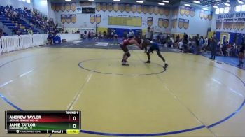 120 lbs Round 1 (8 Team) - Jamie Taylor, Longwood WC vs Andrew Taylor, George Jenkins WC