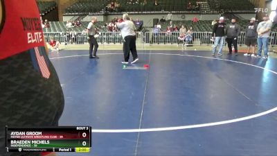 165 lbs Round 2 (4 Team) - Carter Eddy, Independence vs Tripp Miller, Moyer Ultimate Wrestling Club