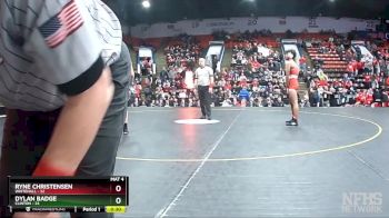 150 lbs Semifinals (8 Team) - Tanner Bolton, Clinton vs Darnell Mack, Whitehall