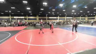 42 lbs Rr Rnd 1 - Nixon Mendoza, Cvbjj vs Zaira Pacheco, Cougars Wrestling Club