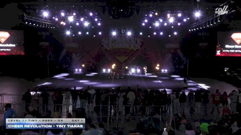 Cheer Revolution - Tiny Tiaras [2026 L1.1 Tiny - PREP - D2 Day 1] 2026 Spirit Sports Myrtle Beach Nationals