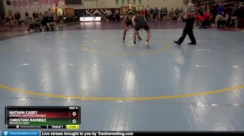 152 lbs Cons. Round 3 - Nathan Casey, Epworth, Western Dubuque vs Christian Ramirez, Waterloo West