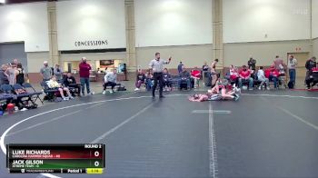 100 lbs Round 2 (6 Team) - Jack Gilson, Xtreme Team vs Luke Richards, Carolina Hammer Squad