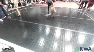 70 lbs Rr Rnd 2 - Hollis Federico, Muskogee Rougher Youth Wrestling vs Waylon Ward, Warner Eagles Youth Wrestling