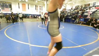190 lbs Quarterfinal - Johana Herrera, El Toro vs Madison Diaz, San Clemente