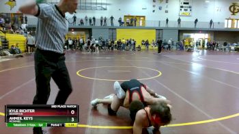 138 lbs 3rd Place Match - Kyle Richter, Beaverton vs Ahmeil Keys, McDaniel