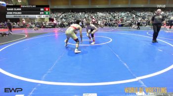 152 lbs Round Of 32 - Gage Clark, Gallardo Wrestling Academy vs Jose Polino, Hyperbolic