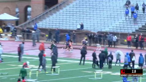 Women's 100m Championship, Heat 6