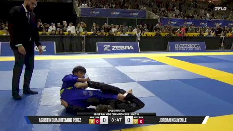 Agustin Cuauhtemoc Perez vs Jordan Nguyen Le 2026 Pan Kids Jiu-Jitsu IBJJF Championship