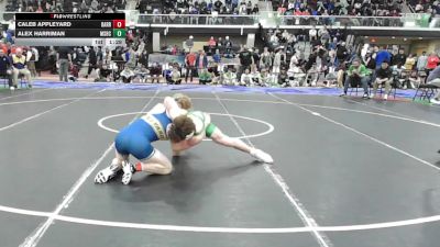 150 lbs Round Of 16 - Caleb Appleyard, Barrington vs Alex Harriman, Massabesic