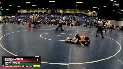 120 lbs Cons. Semi - Edgar Vasquez, Trinity vs Gabriel Capezudo, Hoke County