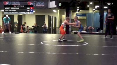 62 lbs 5th Place Match - Macoy Heishman, Big Game Wrestling Club vs Jace Rogers, Team Donahoe Wrestling Club
