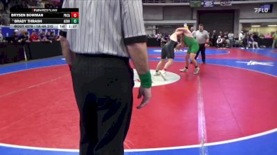 1A-4A 215 3rd Place Match - Brady Thrash, Ashville vs Brysen Bowman, Prattville Christian Academy
