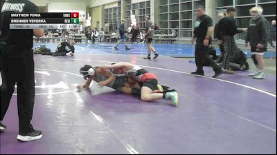116 lbs Rr Rnd 8 - Matthew Furia, TDWC Maniacs - MSE vs Brennen Veverka, Revival X