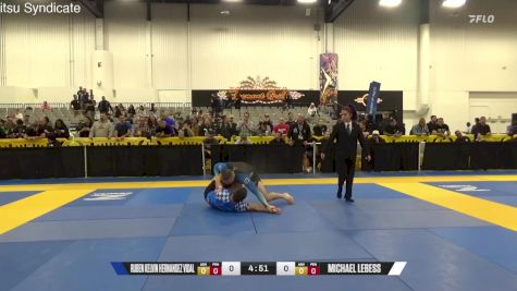 Michael Lebess vs Ruben Kelvin Hernandez Vidal 2024 World IBJJF Jiu-Jitsu No-Gi Championship