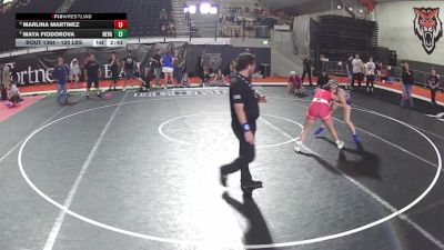 120 lbs Semis - Marlina Martinez vs Maya Fiodorova, Nevada