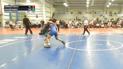 132 lbs Rr Rnd 2 - Jeremiah Bailey, The Shop 814 - HSB vs Walker Bunch, Storm Wrestling Center - HSB