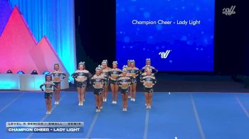 Champion Cheer - Lady Light [2026 L5 Senior - Small Semis] 2026 The Summit