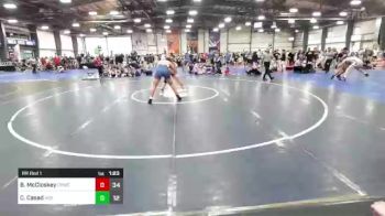 195 lbs Rr Rnd 1 - Brayden McCloskey, Camp Reynolds Wrestling Club vs Collin Casad, Indiana Outlaws White