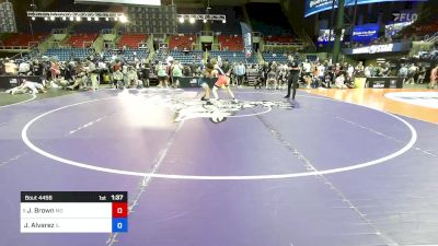 132 lbs Rnd Of 64 - Jet Brown, MO vs Jacob Alvarez, IL