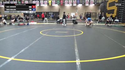 157 lbs Quarters - Jax Jensen, Iowa vs Ben Walsh, Powerhouse Wrestling Club