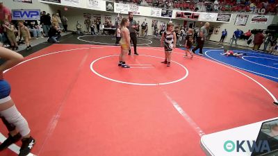 Rr Rnd 4 - Liam Roberts, Locust Grove Youth Wrestling vs Amilia Welk, Prairie Grove Youth Wrestling