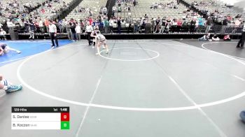 128-H lbs Quarterfinal - Santino Danise, Scorpions vs Brandon Koczon, Rhino Wrestling
