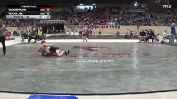 132 lbs Champ. Round 1 - Nolan Link, Meade County vs Jace Bowling, Boyd County