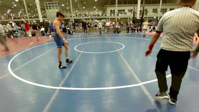 140 lbs Rr Rnd 3 - Anthony Mutarelli, Council Rock South vs Keith Barker, River Valley Rebels