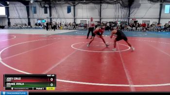 Elite 125 lbs 1st Place Match - Drake Ayala, Iowa vs Joey Cruz, Iowa