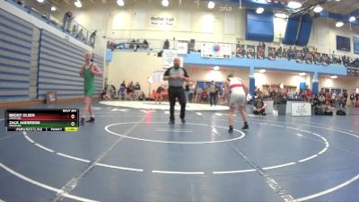 126 lbs Cons. Round 4 - Brody Olsen, Syracuse vs Zack Anderson, Syracuse