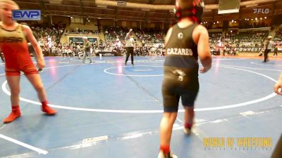 60 lbs Quarterfinal - Liam Cazares, Toss Em Up vs Julian Palafox, Southwest Stallions WC