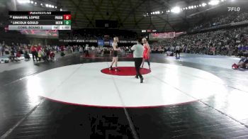 Boys 2A 215 lbs Cons. Round 2 - Emanuel Lopez, Prosser vs Lincoln Gould, North Kitsap