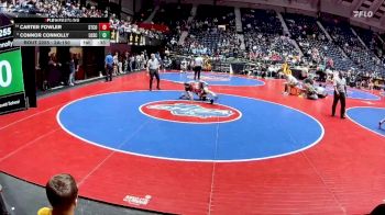 2A-150 lbs Cons. Round 2 - Carter Fowler, Stephens County HS vs Connor Connolly, Lovett School