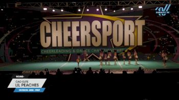 CAO Elite - Lil Peaches [2023 L2.2 Mini - PREP] 2023 CHEERSPORT National All Star Cheerleading Championship