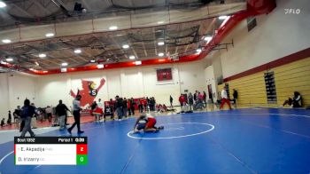 147-152 lbs Round 3 - Emmanuel Akpadija, Pike vs Damian Irizarry, Decatur Central