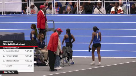 High School Girls' 4x200m Relay, Finals 3