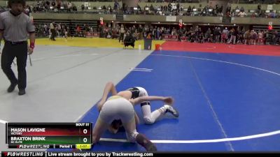 95 lbs Quarterfinal - Mason LaVigne, Victory vs Braxton Brink, DC Elite