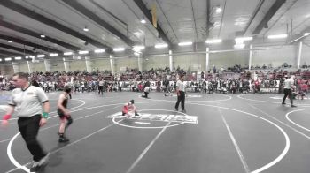 78 lbs Quarterfinal - Jeb Gibson, Crowley County vs Braxten Serrano, Stout Wr Acd