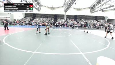140-J lbs Semifinal - Logan Weaver, F.L.O.W. vs Tavion Mckinney, East Hartford Stingers Youth