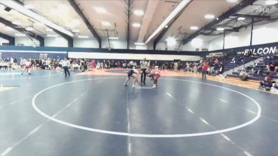 149 lbs Cons. Round 4 - Dalton Monger, Messiah vs Cqari Bacote, Bridgewater State