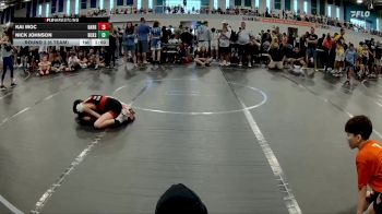 56 lbs Round 2 (6 Team) - Kai Moc, Team Barracuda vs Nick Johnson, Buxton Squeeze