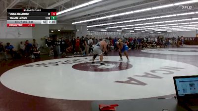 285 lbs Quarterfinal - David Lyons, Luther vs Jose DelToro, Upper Iowa