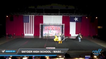 Snyder High School - Mascot [2022 Mascot 12/11/2022] 2022 NCA State of Texas Championship