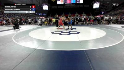 215 lbs Cons. Rd Of 64 - Daniel Hoke, OH vs Markus Stewart, OK