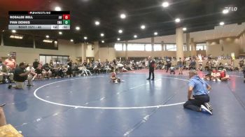 45 lbs Cons. Round 3 - Rosalee Bell, Atlas Wilkes vs Finn Dennis, Elite Wrestling Academy