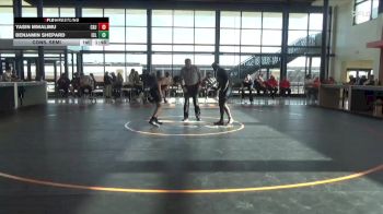 144 lbs Cons. Semi - Benjamin Shepard, Iowa City, Liberty vs Yasin Mwalimu, Cedar Rapids Jefferson