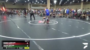 120 lbs Round 1 (6 Team) - Mason Nelson, Techfall Black vs Chase Alspaugh, Mississippi Mayhem